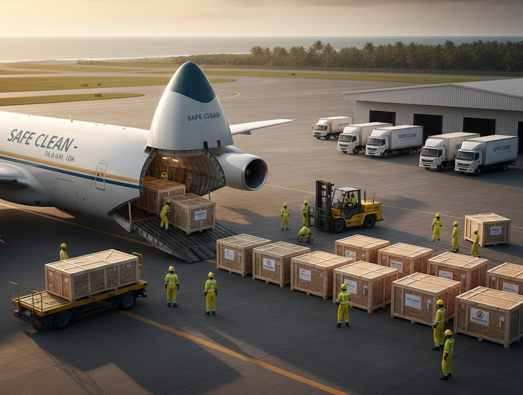 Limpeza de sistema de efluentes